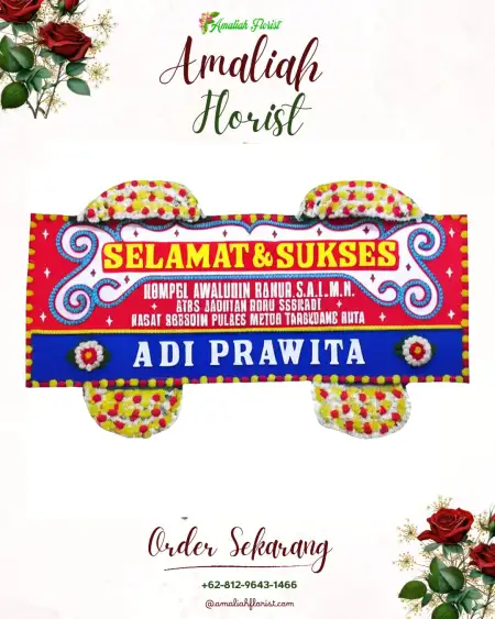 Papan Bunga Ucapan Selamat Puter